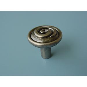 1209-30 ÁTM: 30 mm antikolt ezüst fém
