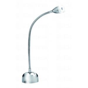 LED lámpa ELFIN 1W/n230V / hideg fehér / króm 157120 Tulip profi elektromos szerelvény, alkatrész (1db)