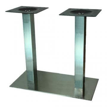 Asztalláb központi Strong 800x450 nemesacél 212319 Demos profi fém láb asztalokhoz és bútorokhoz (1db)