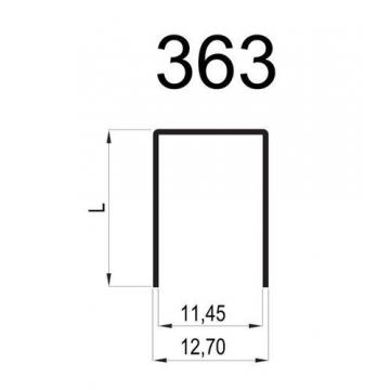 Kapocs 363 / 50 (B14/50) ZN PR, 5200db